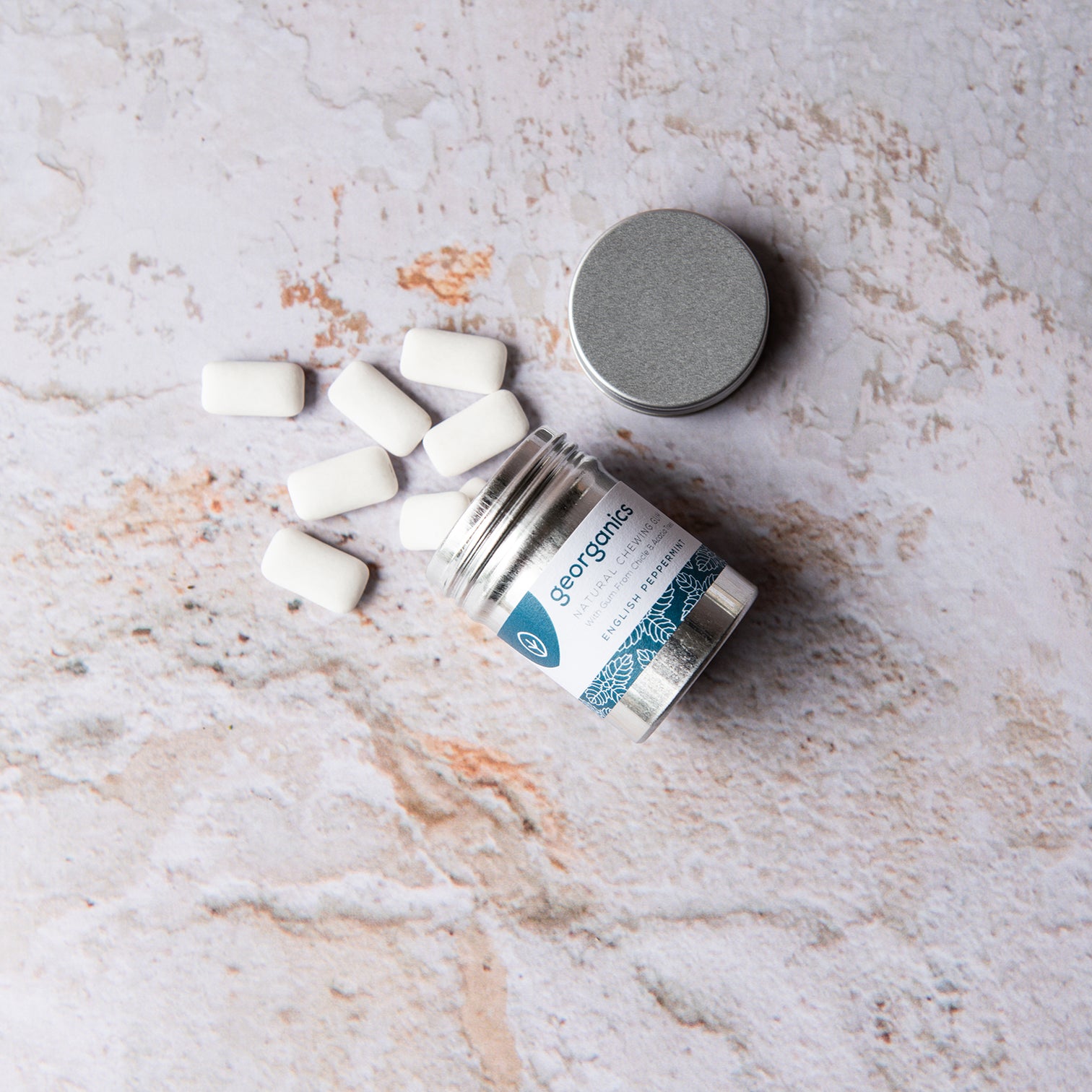 English Peppermint Chewing Gum - Life Before Plastik